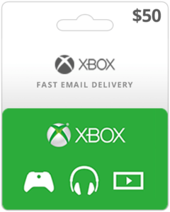 $50 xbox gift card code